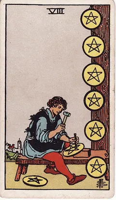 Eight of Pentacles